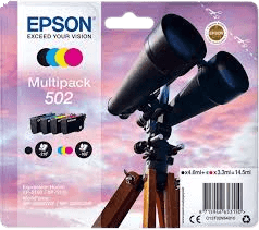 Epson Original 502 C13T02V64010 CMYK rabattpaket | Innehåll: 690 sidor