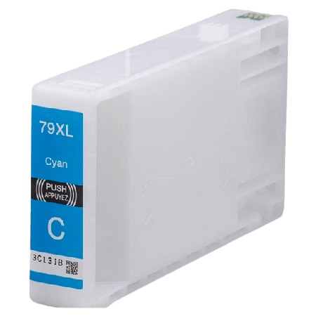 PixoJet Epson 79 C13T79024010 XL cyan bläckpatron | Innehåll: 32 ml.