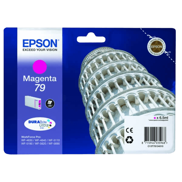 Epson Original 79 C13T79134010 magenta bläckpatron | Innehåll: 6,5 ml.