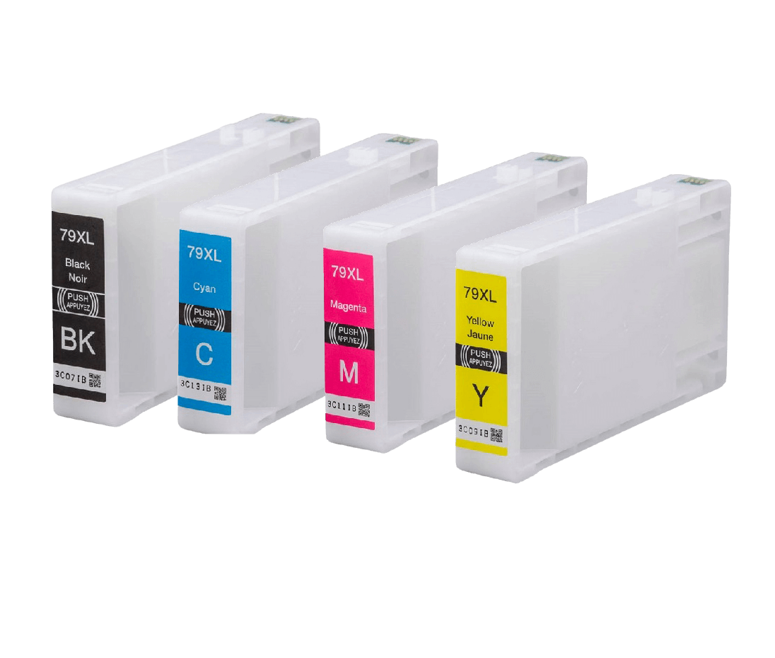 PixoJet Epson 79 XL rabattpaket - 4 st.
