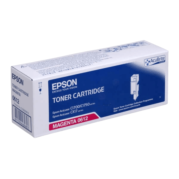 Epson Original C13S050612 magenta toner | Innehåll: 1400 sidor