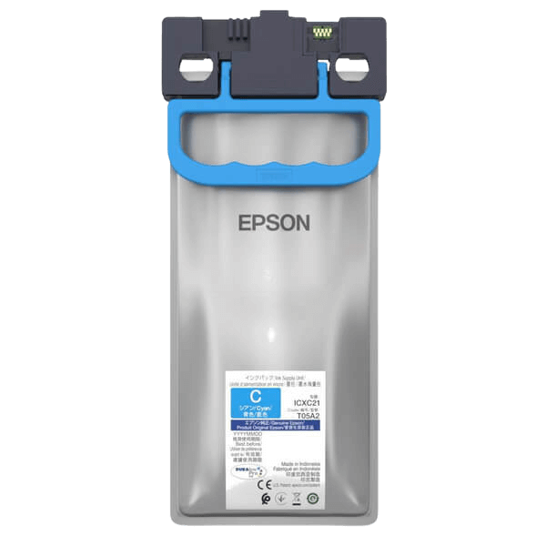 Epson Original T05A2 C13T05A200 cyan bläckpatron | Innehåll: 20000 sidor