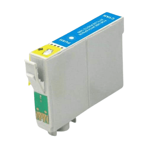 PixoJet Epson T0612 C13T06124010 cyan bläckpatron | Innehåll: 13 ml.