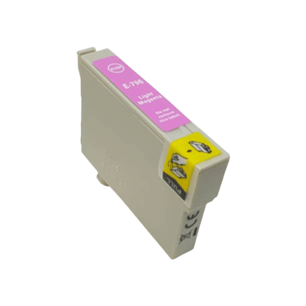 PixoJet Epson T0796 C13T07964010 XL ljus magenta bläckpatron | Innehåll: 15 ml.
