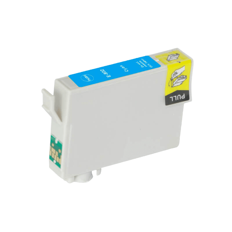 PixoJet Epson T0802 C13T08024011 cyan bläckpatron | Innehåll: 13 ml.
