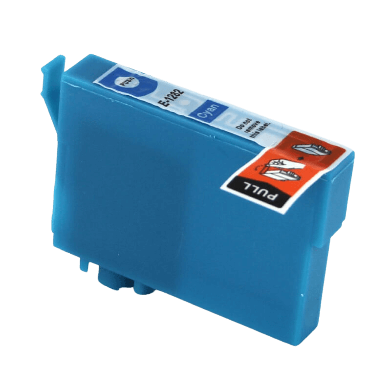 PixoJet Epson T1282 C13T12824011 cyan bläckpatron | Innehåll: 11 ml.