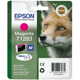 Epson Original T1283 C13T12834012 magenta bläckpatron | Innehåll: 3,5 ml.