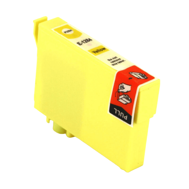 PixoJet Epson T1284 C13T12844011 gul bläckpatron | Innehåll: 11 ml.