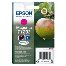 Epson Original T1293 C13T12934012 XL magenta bläckpatron | Innehåll: 7 ml.