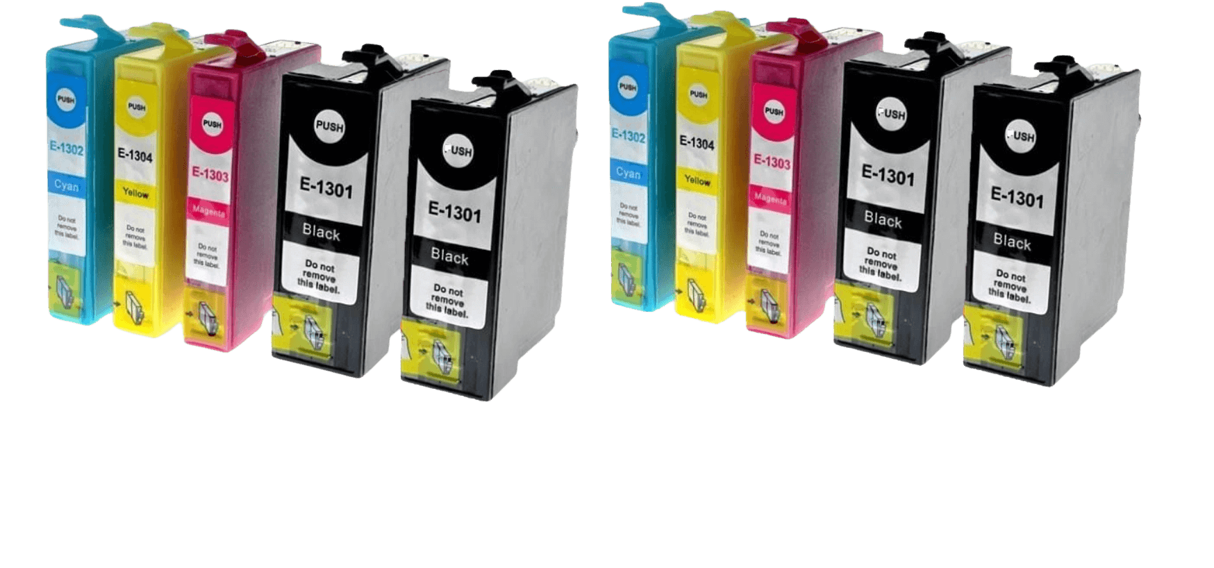 PixoJet Epson T1301 XXL rabattpaket - 10 st.