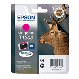 Epson Original T1303 C13T13034012 XXL magenta bläckpatron | Innehåll: 10,1 ml.