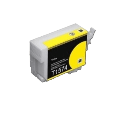 PixoJet Epson T1574 C13T15744010 gul bläckpatron | Innehåll: 26 ml.