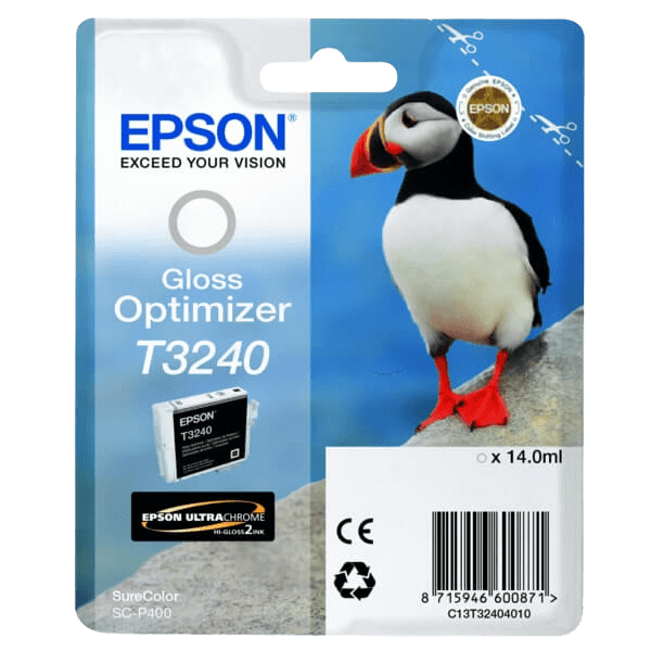 Epson Original T3240 C13T32404010 Gloss Optimizer bläckpatron | Innehåll: 14 ml.