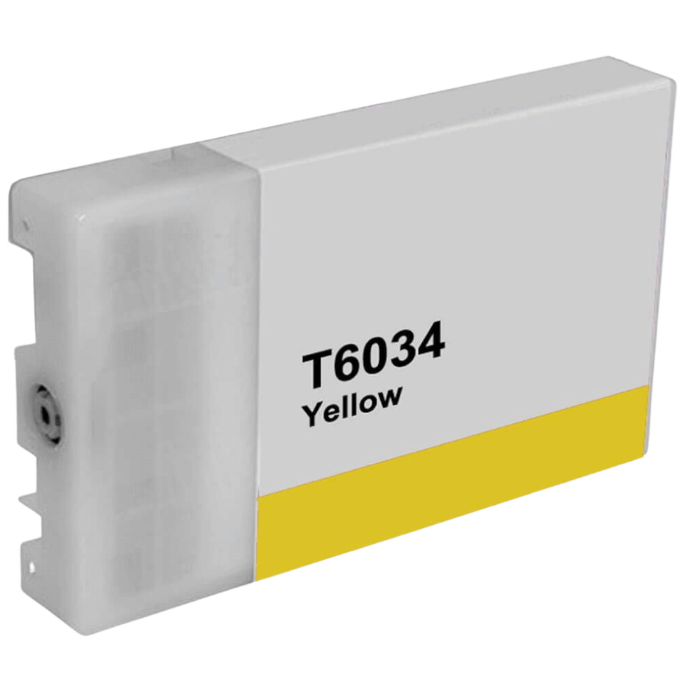 PixoJet Epson T6034 C13T603400 XL gul bläckpatron | Innehåll: 220 ml.