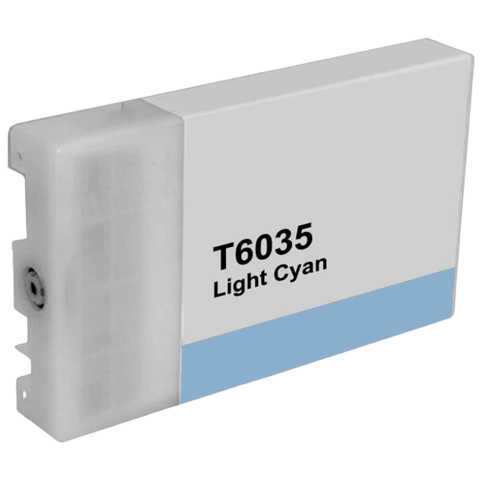 PixoJet Epson T6035 C13T603500 XL ljus cyan bläckpatron | Innehåll: 220 ml.