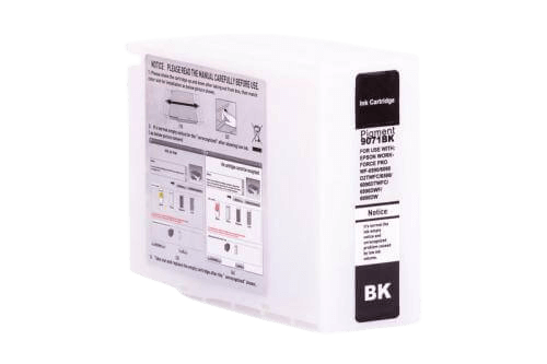 PixoJet Epson T9071 C13T907140 XL svart bläckpatron | Innehåll: 10000 sidor