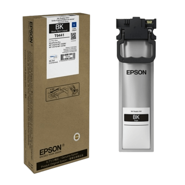 Epson Original T9441 C13T944140 svart bläckpatron | Innehåll: 3000 sidor