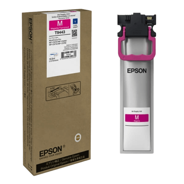 Epson Original T9443 C13T944340 magenta bläckpatron | Innehåll: 3000 sidor