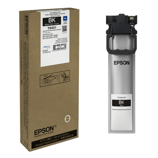 Epson Original T9451 C13T945140 XL svart bläckpatron | Innehåll: 5000 sidor