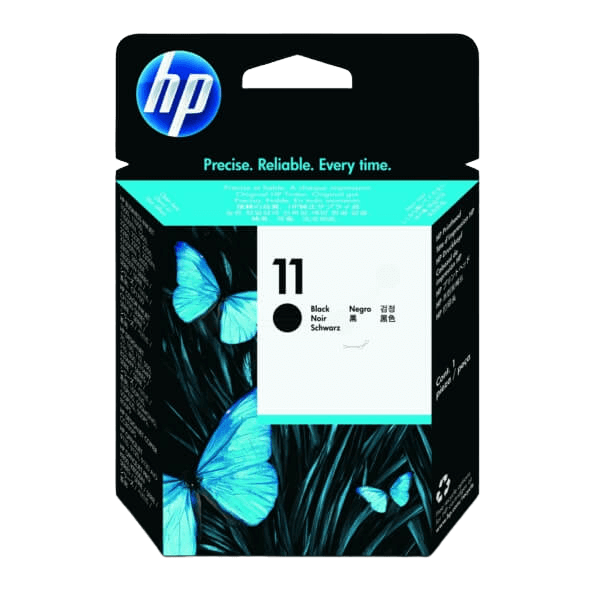 HP Original 11 C4810A svart bläckpatron | Innehåll: 8 ml.