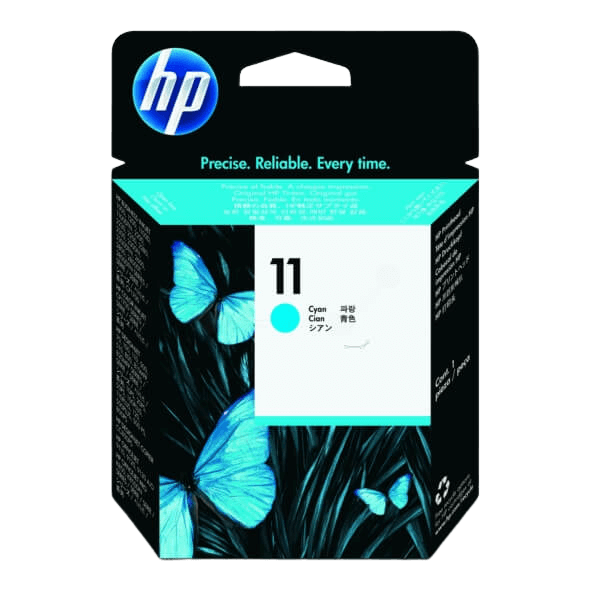 HP Original 11 C4811A cyan bläckpatron | Innehåll: 8 ml.