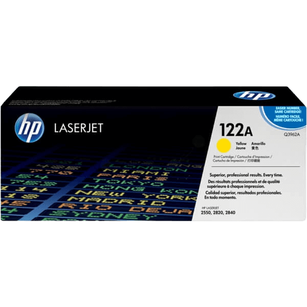 HP Original 122A Q3962A gul toner | Innehåll: 4000 sidor