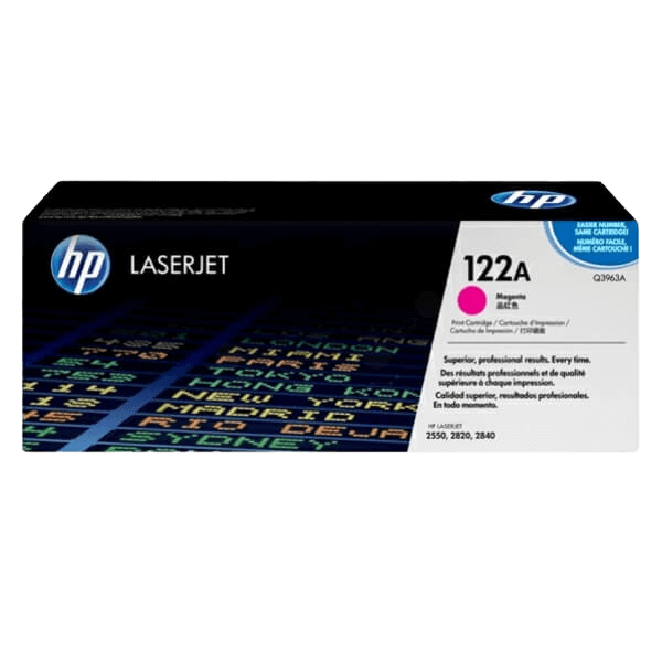 HP Original 122A Q3963A magenta toner | Innehåll: 4000 sidor