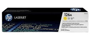 HP Original 126A CE312A gul toner | Innehåll: 1000 sidor
