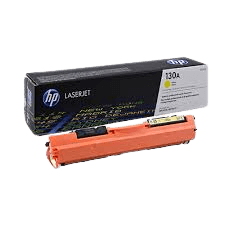 HP Original 130A CF352A gul toner | Innehåll: 1000 sidor