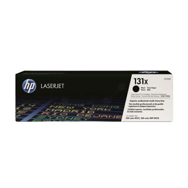 HP Original 131X CF210X XL svart toner | Innehåll: 2400 sidor