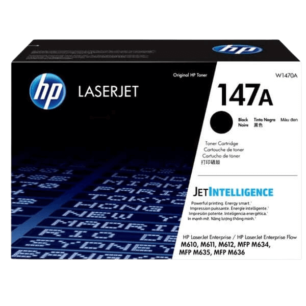 HP Original 147A W1470A svart toner | Innehåll: 10500 sidor