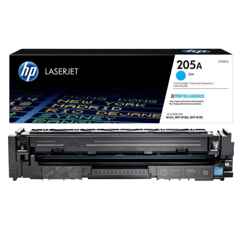 HP Original 205A CF531A cyan toner | Innehåll: 900 sidor
