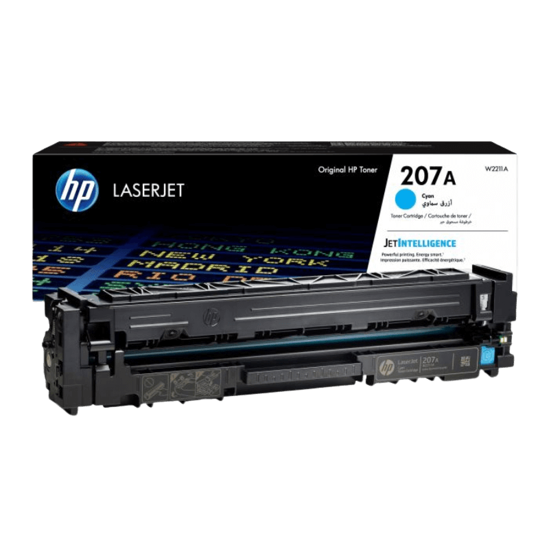 HP Original 207A W2211A cyan toner | Innehåll: 1250 sidor