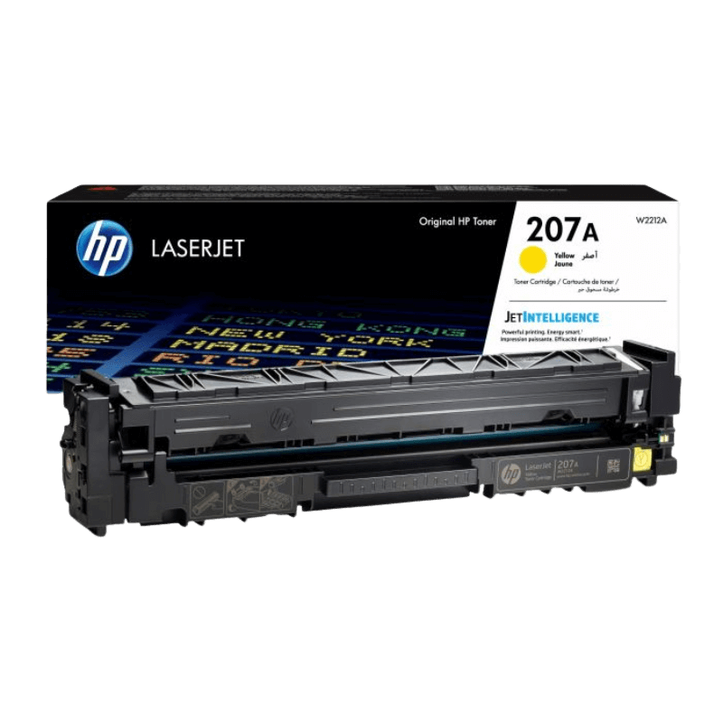 HP Original 207A W2212A gul toner | Innehåll: 1250 sidor