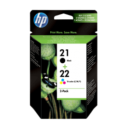 HP Original 21 + 22 SD367AE CMYK rabattpaket