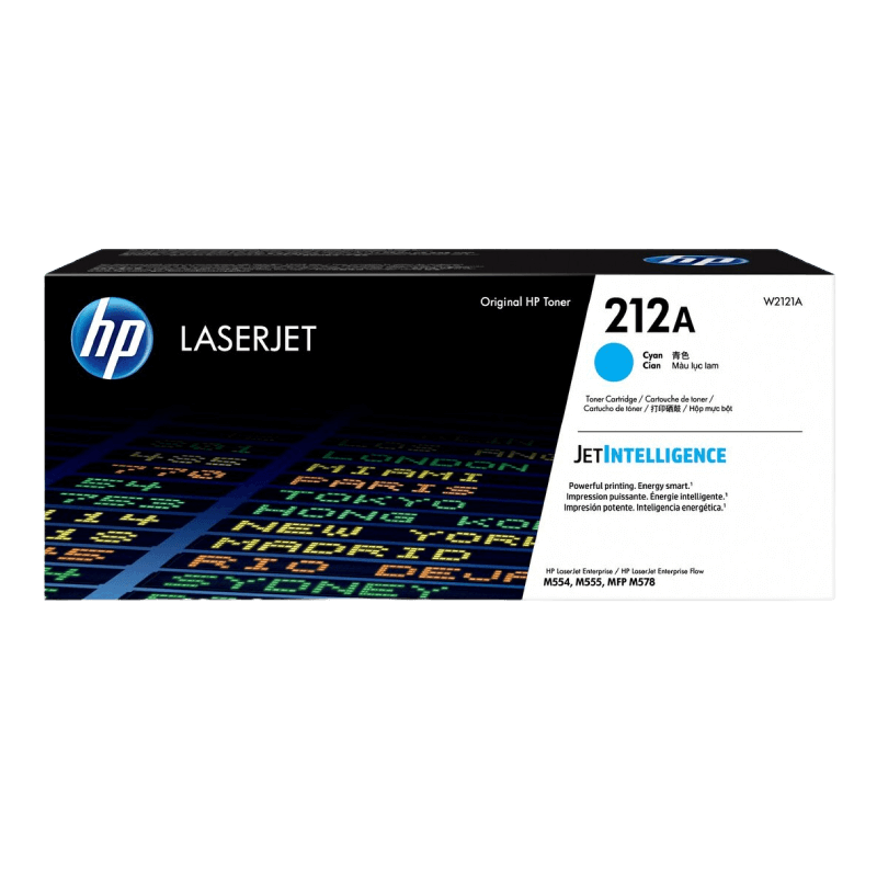 HP Original 212A W2121A cyan toner | Innehåll: 4500 sidor