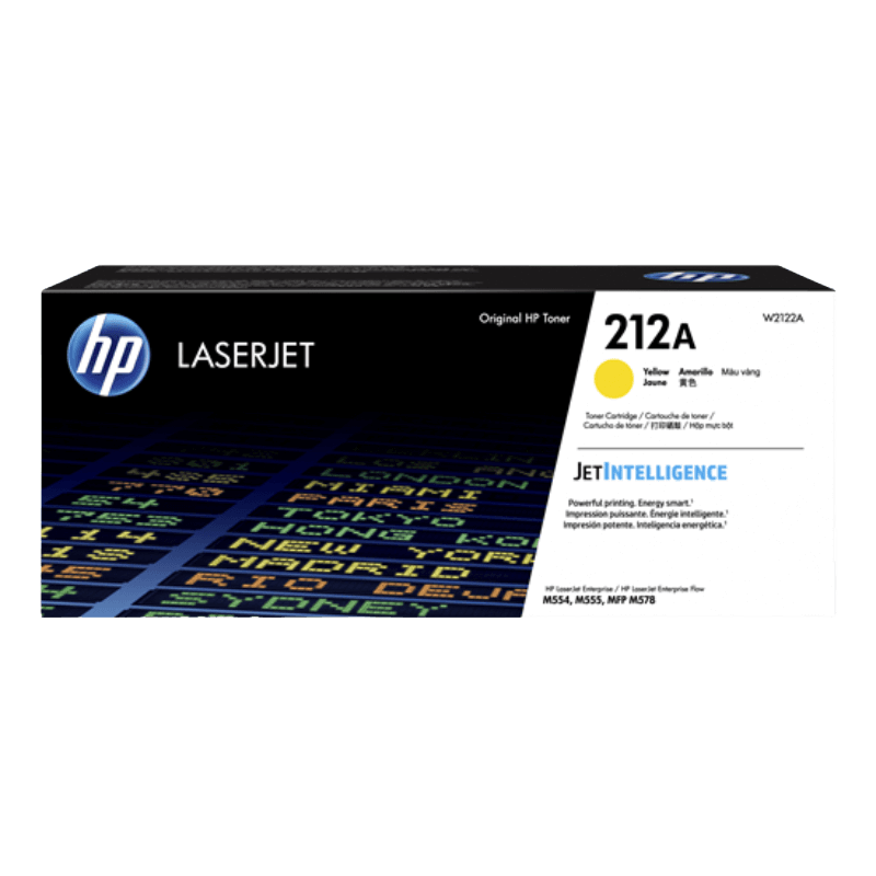 HP Original 212A W2122A gul toner | Innehåll: 4500 sidor