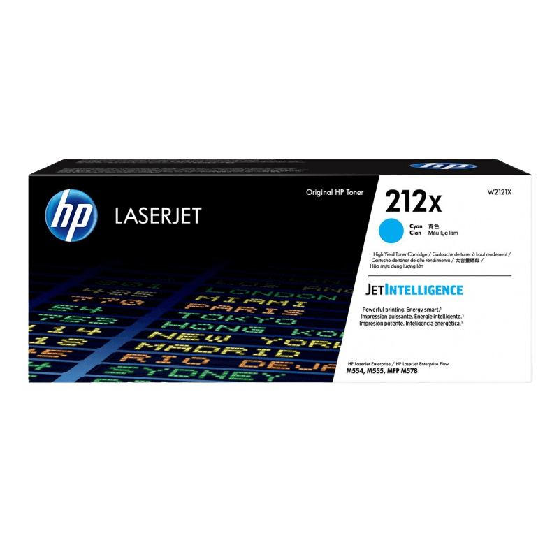 HP Original 212X W2121X XL cyan toner | Innehåll: 10000 sidor