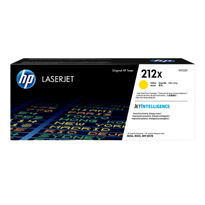 HP Original 212X W2122X XL gul toner | Innehåll: 10000 sidor