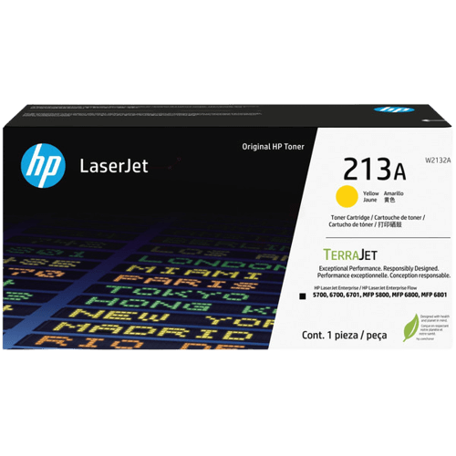 HP Original 213A W2132A gul toner | Innehåll: 3000 sidor