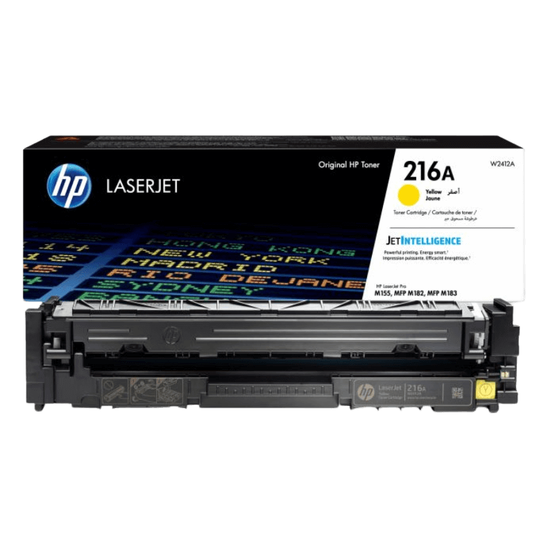HP Original 216A W2412A gul toner | Innehåll: 850 sidor