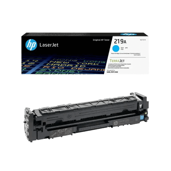 HP Original 219A W2191A cyan toner | Innehåll: 1200 sidor