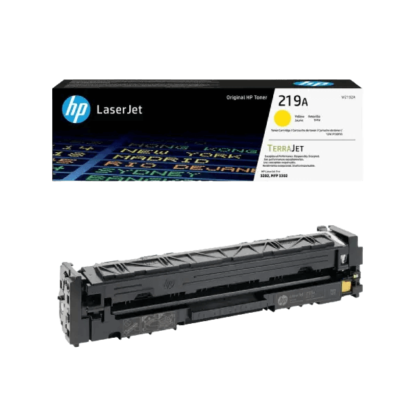 HP Original 219A W2192A gul toner | Innehåll: 1200 sidor