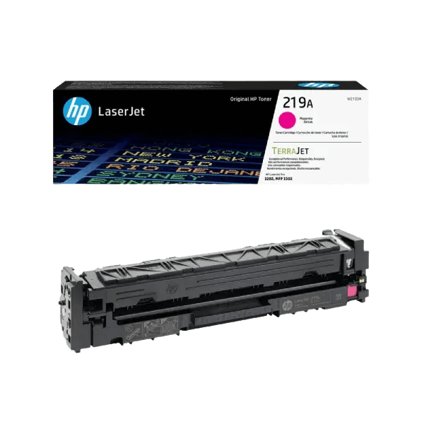 HP Original 219A W2193A magenta toner | Innehåll: 1200 sidor
