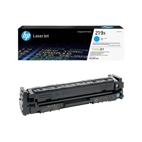 HP Original 219X W2191X XL cyan toner | Innehåll: 2500 sidor