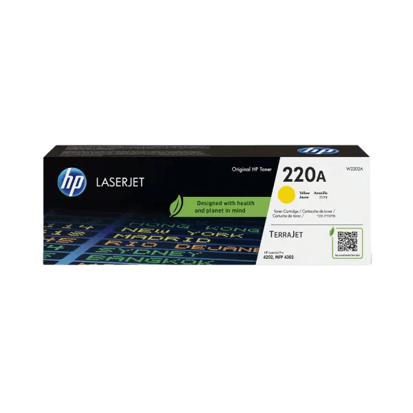 HP Original 220A W2202A gul toner | Innehåll: 1800 sidor