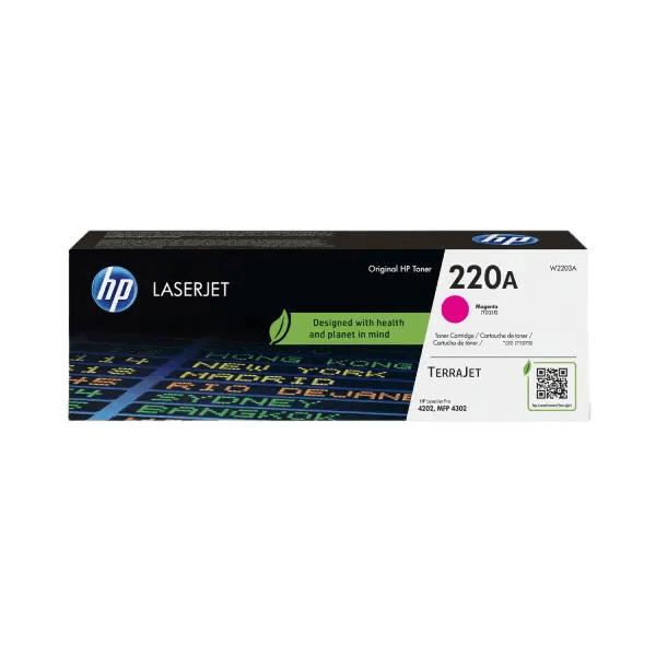HP Original 220A W2203A magenta toner | Innehåll: 1800 sidor