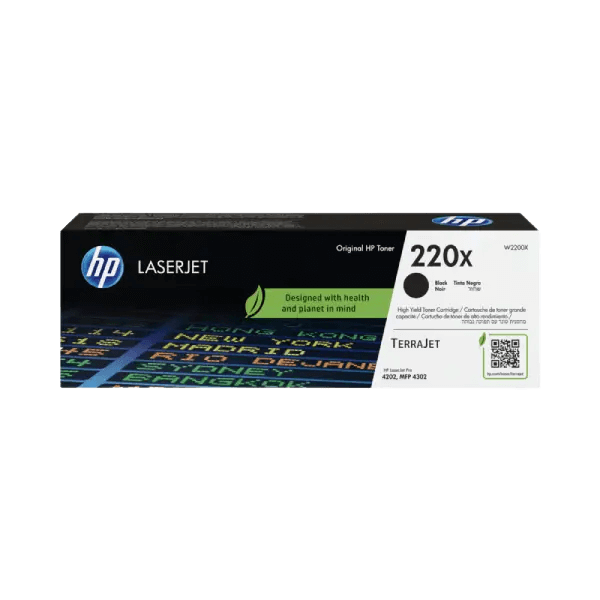 HP Original 220X W2200X XL svart toner | Innehåll: 7500 sidor