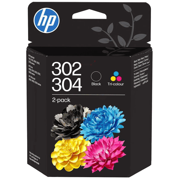 HP Original 302/304 B82L1AE CMYK rabattpaket
