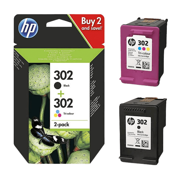 HP Original 302 X4D37AE CMYK rabattpaket